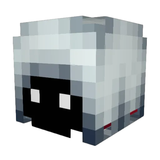 jimm4 Minecraft avatar head, 3D render