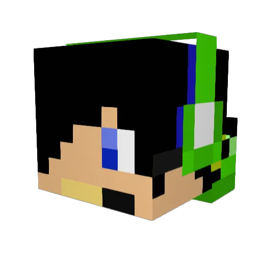 jimmer347 Minecraft avatar head, 3D render