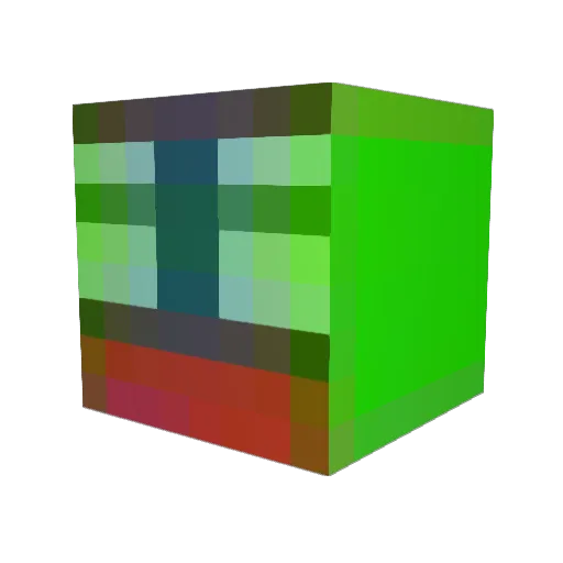 jimmjimm53 Minecraft avatar head, 3D render