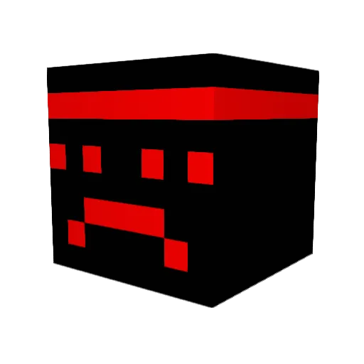 jimmmy300 Minecraft avatar head, 3D render