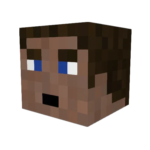 jimmy161 Minecraft avatar head, 3D render