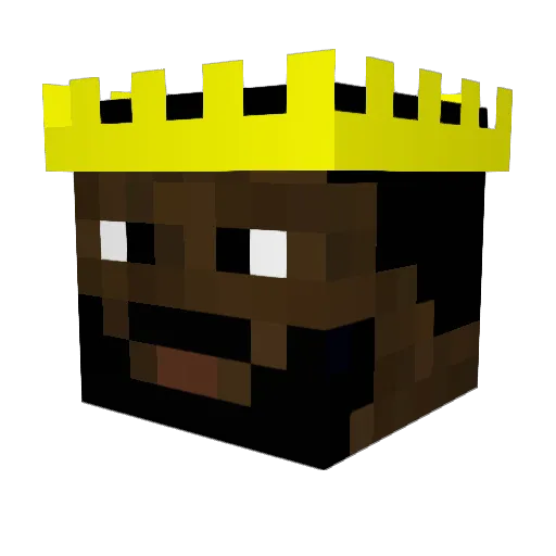 jimmybobjane Minecraft avatar head, 3D render