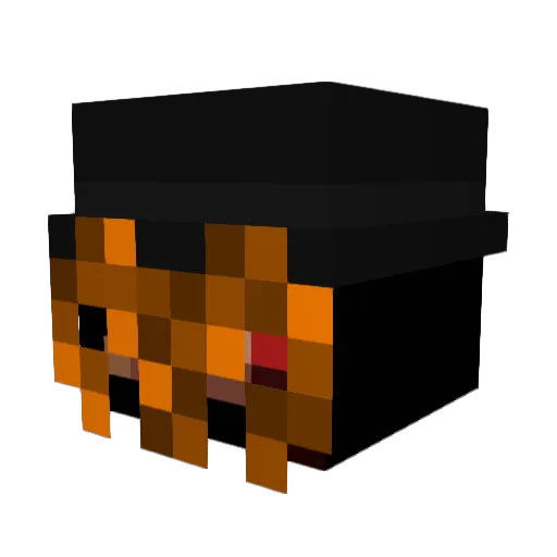 jimnakos2009 Minecraft avatar head, 3D render