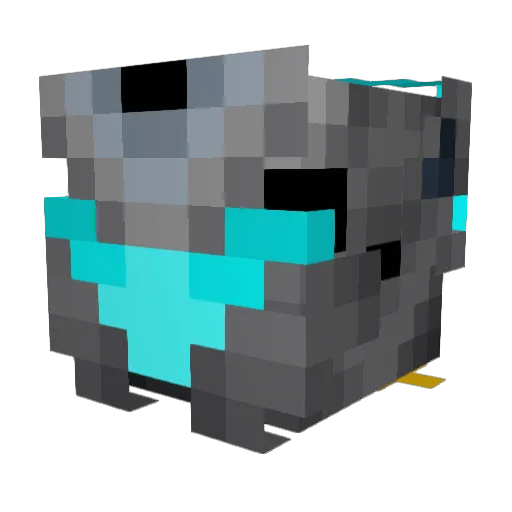 jimpixyl Minecraft avatar head, 3D render