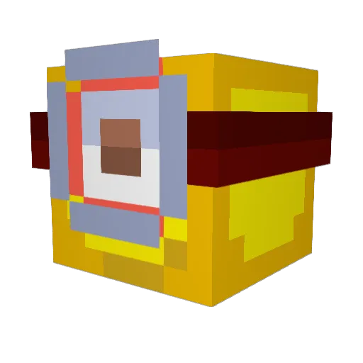 jimskott Minecraft avatar head, 3D render