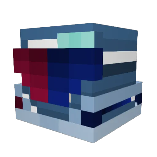 jimson1 Minecraft avatar head, 3D render