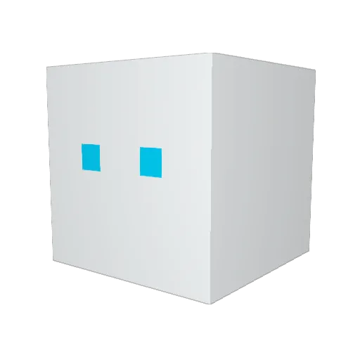 jin2158 Minecraft avatar head, 3D render