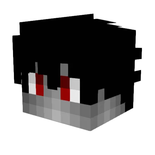 jin__1234 Minecraft avatar head, 3D render