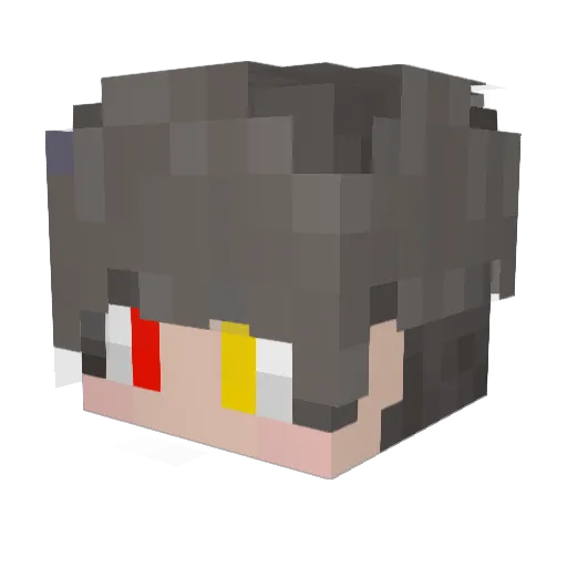 jin_gyeom Minecraft avatar head, 3D render