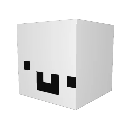 jingnan123 Minecraft avatar head, 3D render