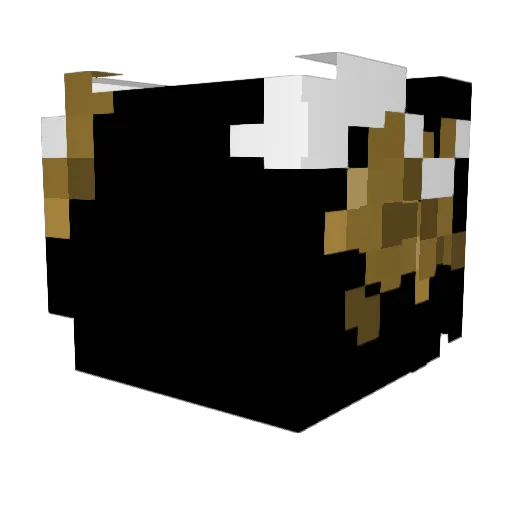 jingobells Minecraft avatar head, 3D render