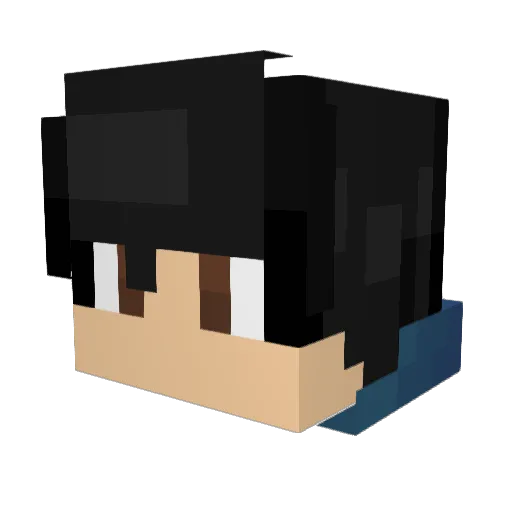 jinhayoon201308 Minecraft avatar head, 3D render