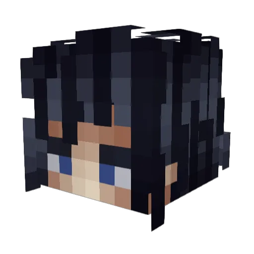 jinhyuk06 Minecraft avatar head, 3D render