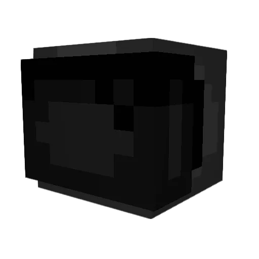 jinyla Minecraft avatar head, 3D render