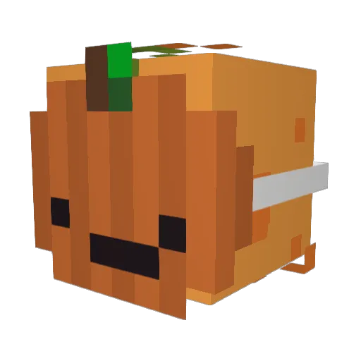 jinyoungeda00 Minecraft avatar head, 3D render