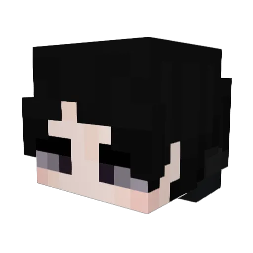 jiorfysosa Minecraft avatar head, 3D render