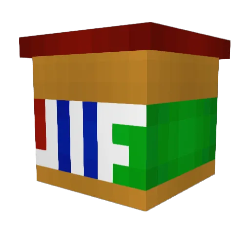 jippo007 Minecraft avatar head, 3D render