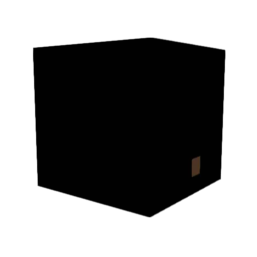 jiyanken Minecraft avatar head, 3D render