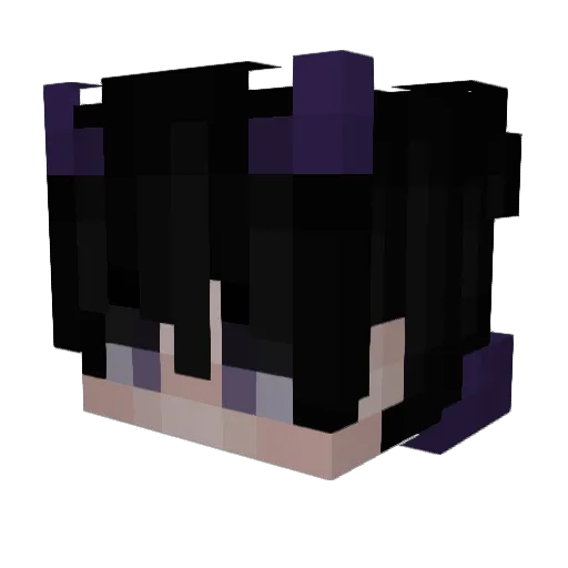 jiyu0202 Minecraft avatar head, 3D render