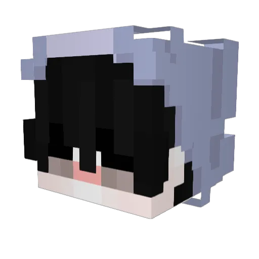 jj0208 Minecraft avatar head, 3D render