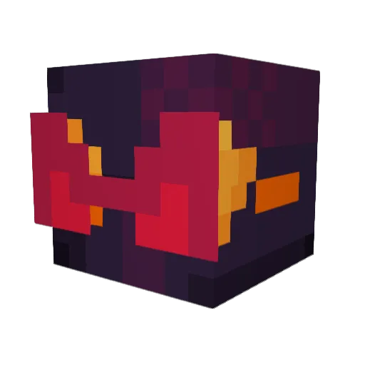 jj_1506 Minecraft avatar head, 3D render