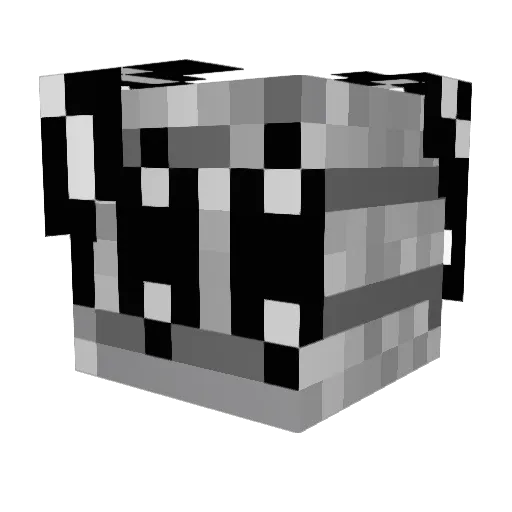 jjaayy Minecraft avatar head, 3D render