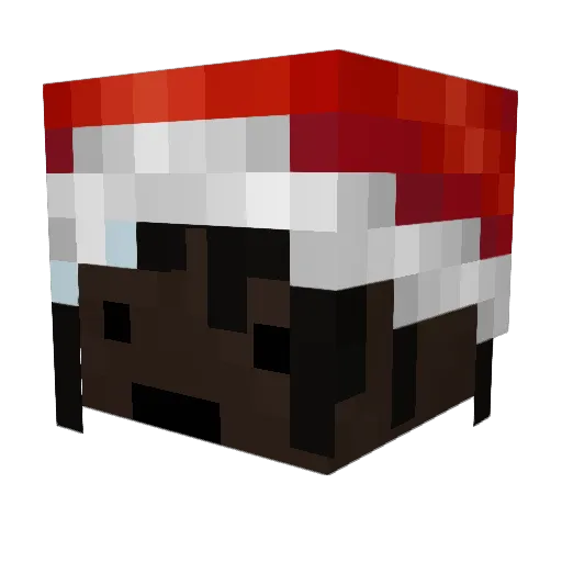 jjacobbb Minecraft avatar head, 3D render