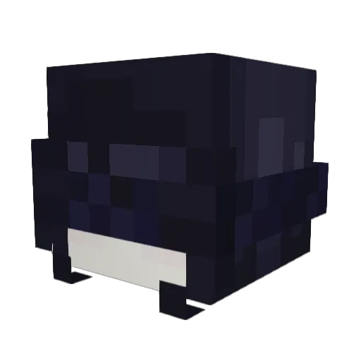 jjaebird Minecraft avatar head, 3D render