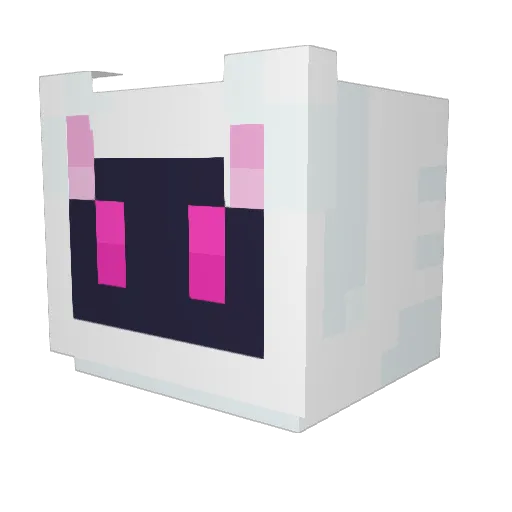 jjang_00 Minecraft avatar head, 3D render