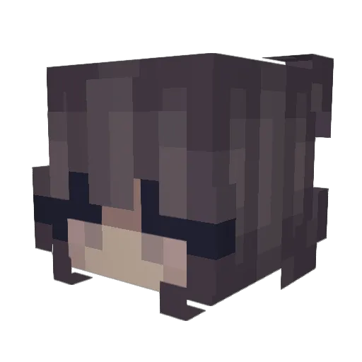 jjaywalk Minecraft avatar head, 3D render
