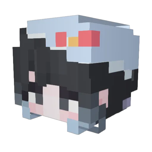 jjin_jin_1219 Minecraft avatar head, 3D render