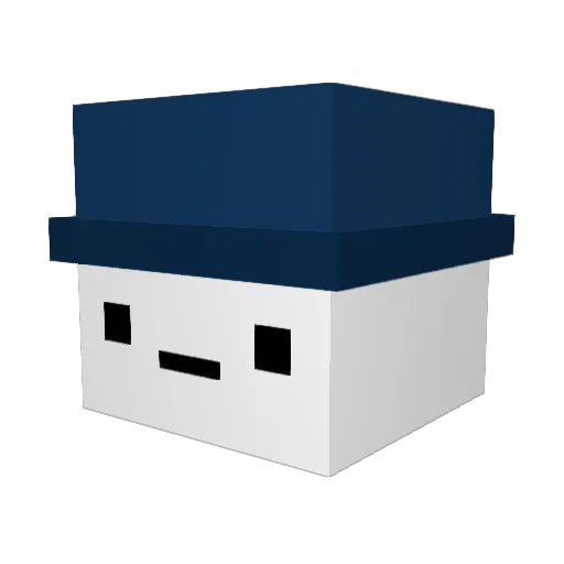 jjing_oh Minecraft avatar head, 3D render