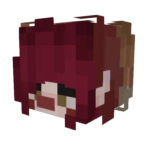 jjj5775 Minecraft avatar head, 3D render