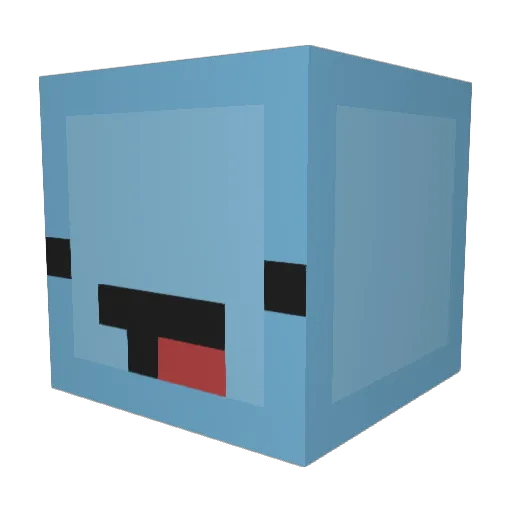 jjke63 Minecraft avatar head, 3D render