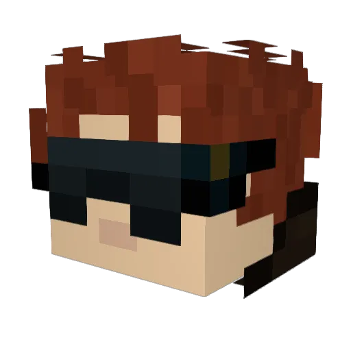 jjm1111 Minecraft avatar head, 3D render