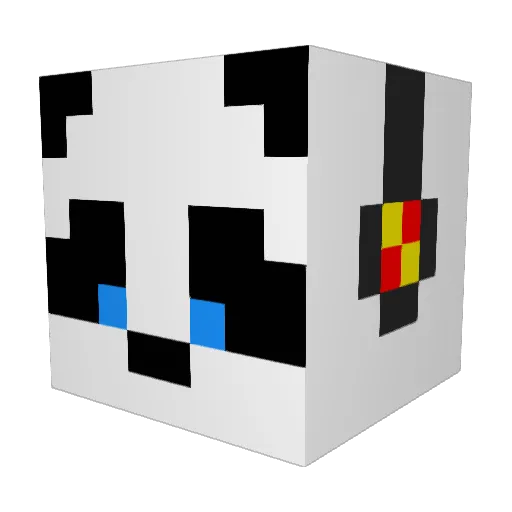 jjmjm6 Minecraft avatar head, 3D render