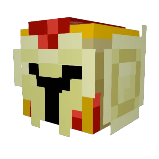 jjoedrew Minecraft avatar head, 3D render
