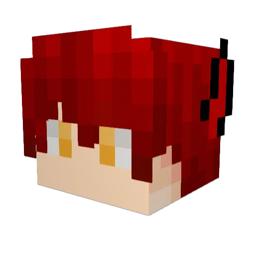 jjoosua Minecraft avatar head, 3D render