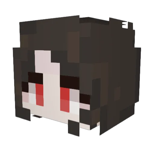 jjorim_ Minecraft avatar head, 3D render