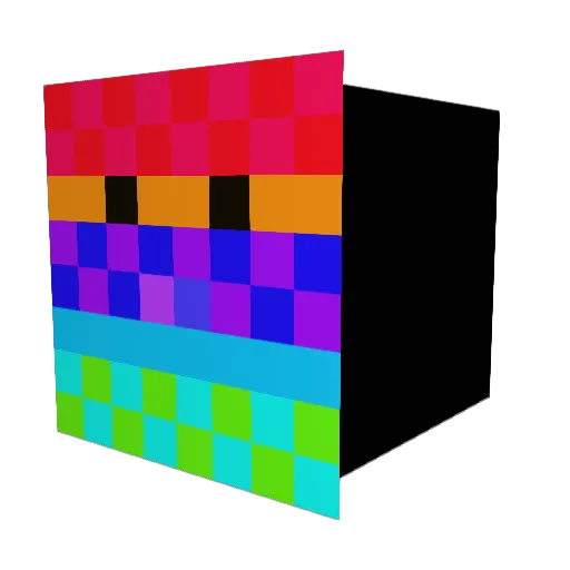 jjpepper Minecraft avatar head, 3D render