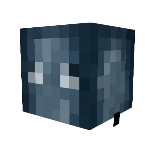 jjpuggles Minecraft avatar head, 3D render