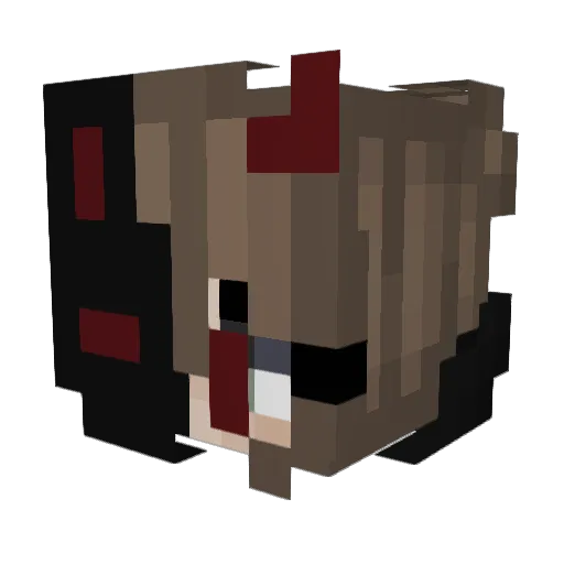 jjsimic04 Minecraft avatar head, 3D render