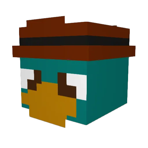 jjswat15 Minecraft avatar head, 3D render