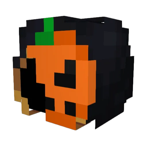 jjunojjuno Minecraft avatar head, 3D render