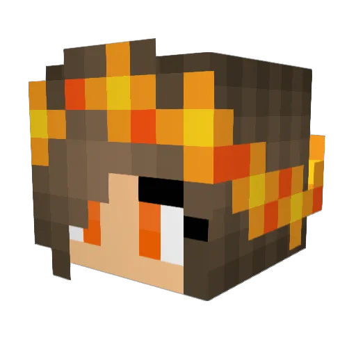 jkam789 Minecraft avatar head, 3D render