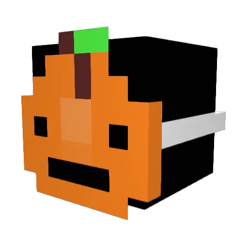 jkaq Minecraft avatar head, 3D render