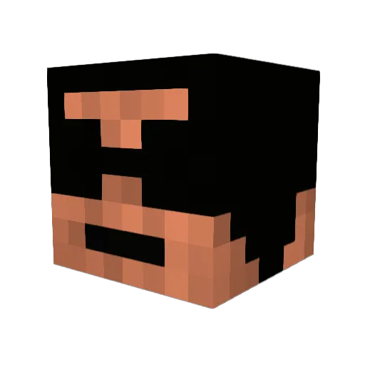 jkatz2701 Minecraft avatar head, 3D render