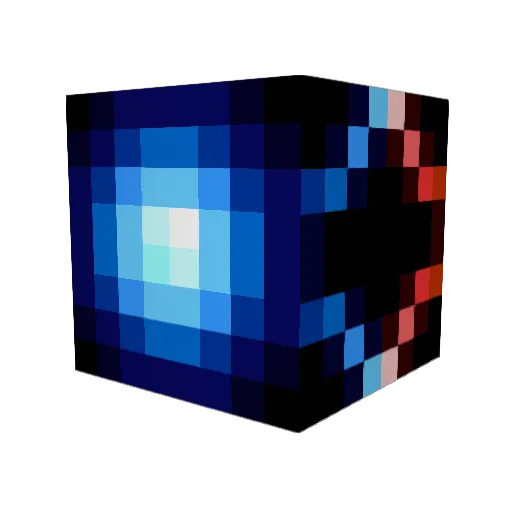 jkginj Minecraft avatar head, 3D render
