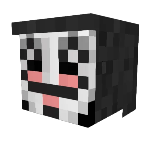 jkh389 Minecraft avatar head, 3D render