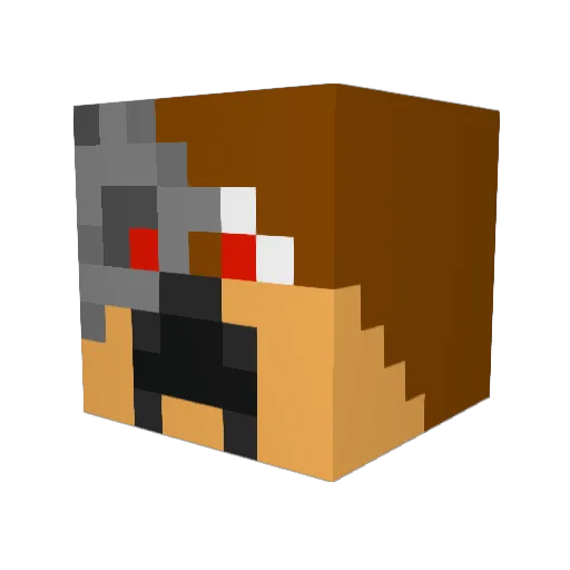 jkjky76 Minecraft avatar head, 3D render